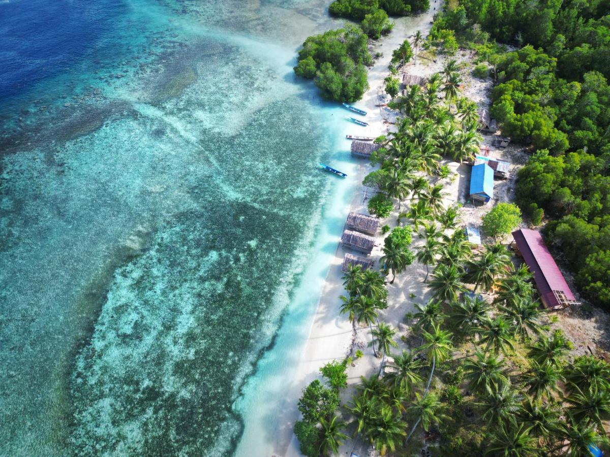 West Mansuar Homestay Pulau Mansuar المظهر الخارجي الصورة